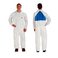 COVERALL SUIT, LARGE, HOODED, PROSHIELD TYVEK, RADNOR, 25/CA